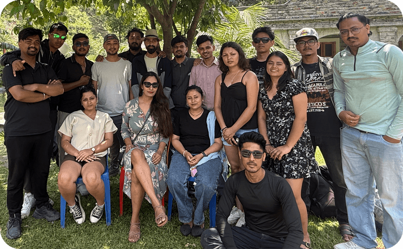 Team member working on data management solutions